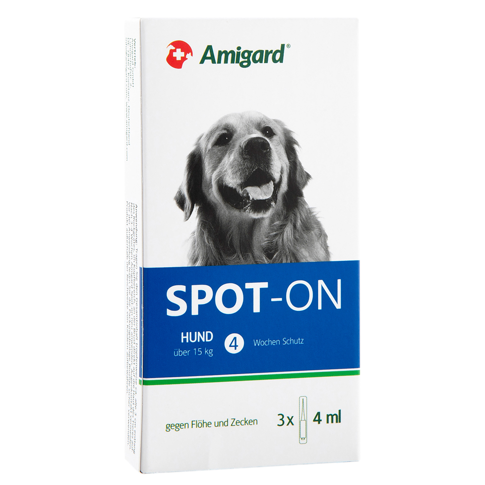 Amigard® Spot-On Anti-Parasit Hund, 3 x 4 ml von Amigard