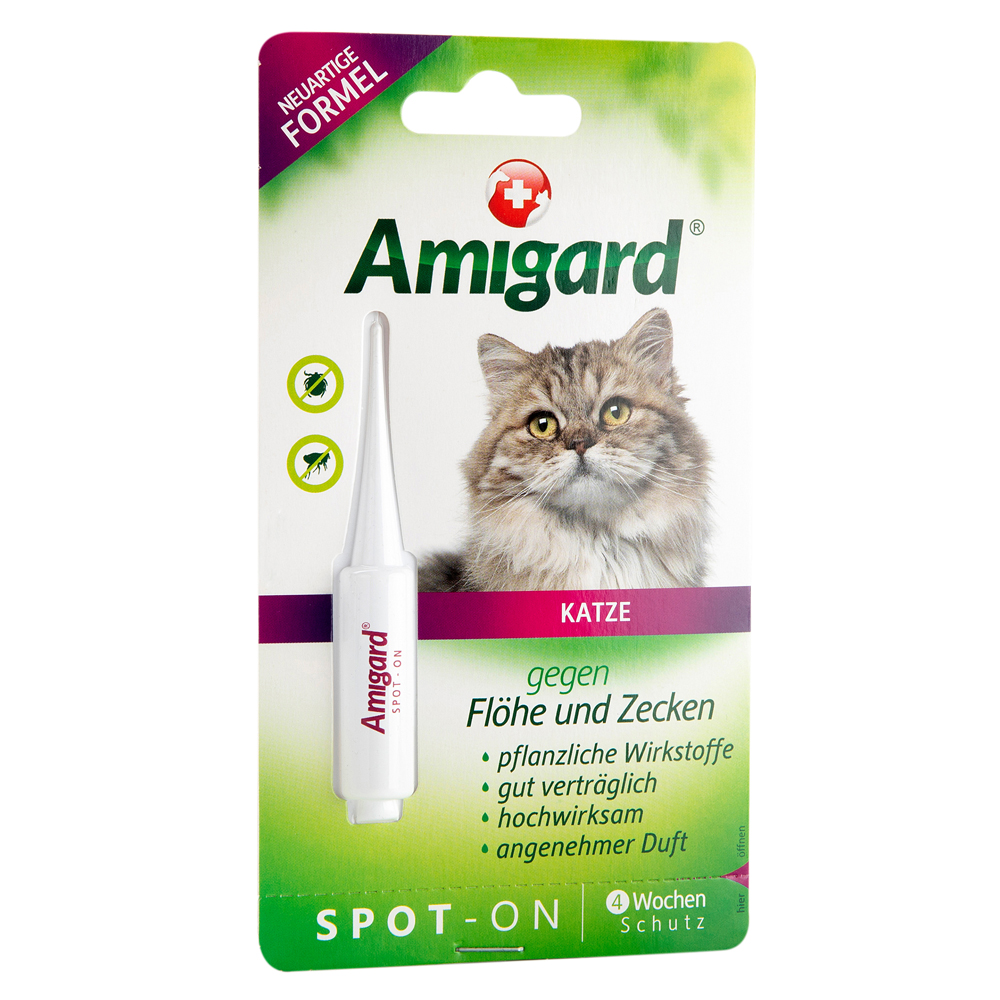 Amigard® Spot-On Anti-Parasit Katze, 1 x 1,5 ml von Amigard