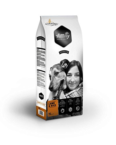 Amity Premium Hund Lamm 15 kg - hochwertiges Alleinfutter für Hunde mit Fleisch 1. Zutat von Amity