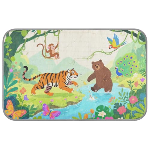 Amooorous 1 (494) Sommer-Kühlmatte für Haustiere, selbstkühlende Matte für Katzen zum Schlafen, tragbar, Esterilla, Refrescante Para Perros M von Amooorous