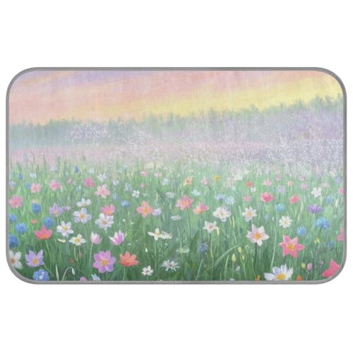 Amooorous Colorful Dream Ölgemälde Garten Blumen Sommer Kühlmatte für draußen, selbstkühlend, Outdoor-Katzenbett für Haustiere, Outdoor, Katze, niedliches Cama Fria Para, Perro, M Amooorous Colorful Dream Ölgemälde Garten Blumen Sommer Kühlmatte für draußen, selbstkühlend, Outdoor-Katzenbett für Haustiere, Outdoor, Katze, niedliches Cama Fria Para, Perro, M von Amooorous