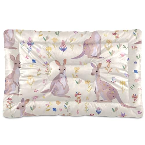 Amooorous Einfaches minimalistisches Känguru-Hunde- und Katzenbett, waschbar, weich, rutschfest, für große, mittelgroße und kleine Hunde, 91,4 x 61 cm Amooorous Einfaches minimalistisches Känguru-Hunde- und Katzenbett, waschbar, weich, rutschfest, für große, mittelgroße und kleine Hunde, 91,4 x 61 cm von Amooorous