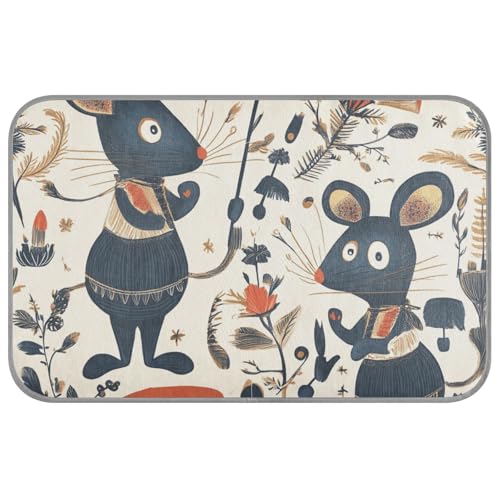 Amooorous Fairy Tale Süße ausgefallene Ratten Sommer Kühlmatten Selbstkühlende Decke für Hunde für Kätzchen schlafendes Haustier Sommer Mantas frías para Perros M von Amooorous