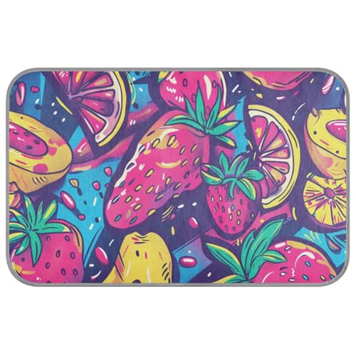 Amooorous Farbiges Ölgemälde, Obst-Sommer-Kühlprodukte, selbstkühlendes Pad für Katzen, zum Schlafen von Hunden, abnehmbar, Esterilla-Auffrischung, Para, Perros, M Amooorous Farbiges Ölgemälde, Obst-Sommer-Kühlprodukte, selbstkühlendes Pad für Katzen, zum Schlafen von Hunden, abnehmbar, Esterilla-Auffrischung, Para, Perros, M von Amooorous