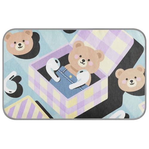 Amooorous Gel-Kühlkissen mit süßem Cartoon-Bier, blau, für den Sommer, selbstkühlende Decke für Hunde für Tiere, gemütliches Schlafen, nicht elektrisch, Manta, Refrescante para perro M Amooorous Gel-Kühlkissen mit süßem Cartoon-Bier, blau, für den Sommer, selbstkühlende Decke für Hunde für Tiere, gemütliches Schlafen, nicht elektrisch, Manta, Refrescante para perro M von Amooorous