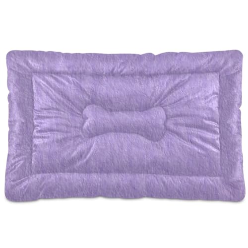 Amooorous Hundebett, einfarbig, waschbar, weich, bequem, rutschfeste Unterseite, für große, mittelgroße und kleine Hunde, 91,4 x 61 cm, Violett Amooorous Hundebett, einfarbig, waschbar, weich, bequem, rutschfeste Unterseite, für große, mittelgroße und kleine Hunde, 91,4 x 61 cm, Violett von Amooorous