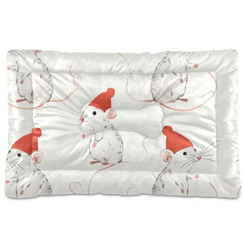 Amooorous Hundebett, waschbar, weich, bequem, rutschfeste Unterseite, für mittelgroße und große Hunde, 91,4 x 61 cm Amooorous Hundebett, waschbar, weich, bequem, rutschfeste Unterseite, für mittelgroße und große Hunde, 91,4 x 61 cm von Amooorous