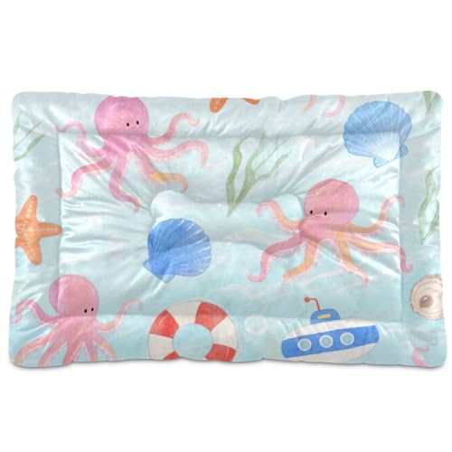 Amooorous Hundebett, waschbar, weich, rutschfest, für mittelgroße und große Hunde, 91,4 x 61 cm, Rosa Amooorous Hundebett, waschbar, weich, rutschfest, für mittelgroße und große Hunde, 91,4 x 61 cm, Rosa von Amooorous