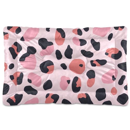Amooorous Hundematratze, waschbar, weich, bequem, rutschfeste Unterseite, für große, mittelgroße und kleine Hunde, 91,4 x 61 cm, Pfirsichschwarz Amooorous Hundematratze, waschbar, weich, bequem, rutschfeste Unterseite, für große, mittelgroße und kleine Hunde, 91,4 x 61 cm, Pfirsichschwarz von Amooorous