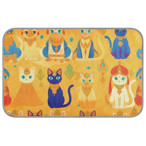 Amooorous Indische Katzen im Pharaonen-Stil, kühlende Sommerbetten, selbstkühlende Katzenbetten für den Außenbereich, für Chihuahua, Outdoor, Haustier, Sommertapete, Perros, M Amooorous Indische Katzen im Pharaonen-Stil, kühlende Sommerbetten, selbstkühlende Katzenbetten für den Außenbereich, für Chihuahua, Outdoor, Haustier, Sommertapete, Perros, M von Amooorous