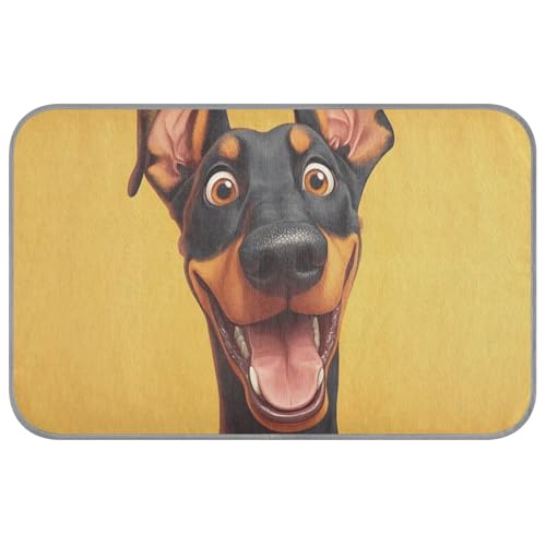 Amooorous Kühldecke mit lustigem Dobermann-Pinscher-Motiv, für den Sommer, selbstkühlende Betten für Katzen für Hunde, gemütliches Schlafen, Sommer-Tapete, Frio Para, Perros, M Amooorous Kühldecke mit lustigem Dobermann-Pinscher-Motiv, für den Sommer, selbstkühlende Betten für Katzen für Hunde, gemütliches Schlafen, Sommer-Tapete, Frio Para, Perros, M von Amooorous