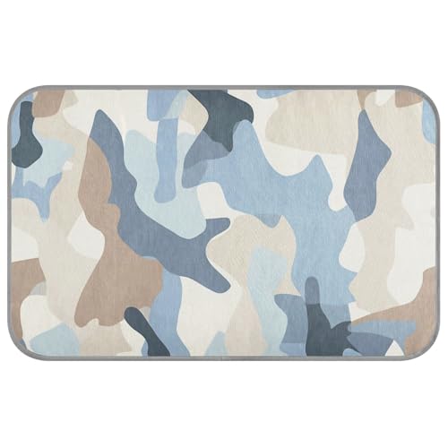 Amooorous Kühlmatte für Katzen, selbstkühlende Matte für Haustiere, für Welpen, gemütlich, schlafsicher, Camouflage, Babyblau, für den Sommer, Größe M Amooorous Kühlmatte für Katzen, selbstkühlende Matte für Haustiere, für Welpen, gemütlich, schlafsicher, Camouflage, Babyblau, für den Sommer, Größe M von Amooorous