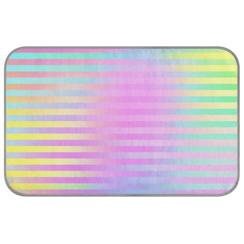 Amooorous Kühlmatte für den Sommer, buntes Laser-Design, Streifen, selbstkühlendes Bett für Katzen für Hunde, Outdoor, sicher, Cama Fria para perro M Amooorous Kühlmatte für den Sommer, buntes Laser-Design, Streifen, selbstkühlendes Bett für Katzen für Hunde, Outdoor, sicher, Cama Fria para perro M von Amooorous
