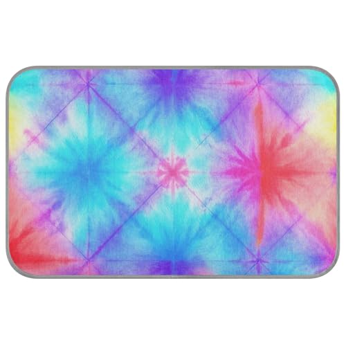 Amooorous Regenbogenfarbene Sommerdecke mit Batikfärbung, hält Hunde im Sommer kühl, selbstkühlende Katzendecke für Katzen im Innenbereich, Haustier, Sommer, Esterilla Refrescante para Perros M Amooorous Regenbogenfarbene Sommerdecke mit Batikfärbung, hält Hunde im Sommer kühl, selbstkühlende Katzendecke für Katzen im Innenbereich, Haustier, Sommer, Esterilla Refrescante para Perros M von Amooorous