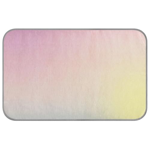Amooorous Sommer-Kühlkissen mit Regenbogen-Farbverlauf, für Katzen, selbstkühlendes Kissen für Hunde, Kaninchen, Outdoor, einzigartige Cama-Refrescante para Perros M von Amooorous