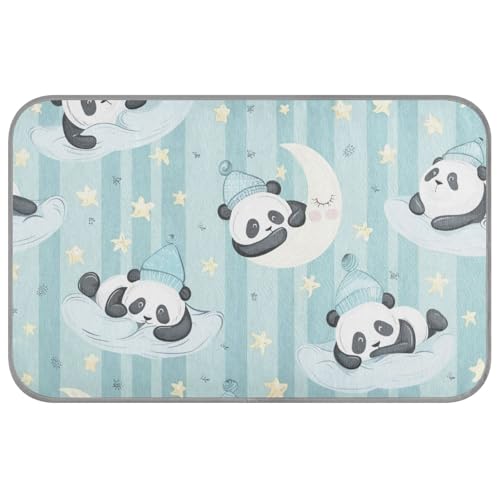 Amooorous Süße Cartoon-Pandas-Mondstreifen, Sommerdecken für mittelgroße Hunde, waschbar, selbstkühlende Pads für Hunde für Kätzchen, draußen, niedlicher Manta, Fria, Para, Perros, Größe M Amooorous Süße Cartoon-Pandas-Mondstreifen, Sommerdecken für mittelgroße Hunde, waschbar, selbstkühlende Pads für Hunde für Kätzchen, draußen, niedlicher Manta, Fria, Para, Perros, Größe M von Amooorous