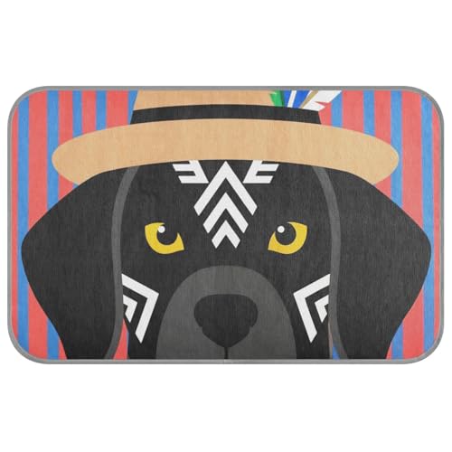 Boho-Hundekissen mit roten und blauen Streifen, selbstkühlendes Kissen für Outdoor-Katzen, für Hunde, draußen, wasserdicht, Cama Fria Para Perro, M Boho-Hundekissen mit roten und blauen Streifen, selbstkühlendes Kissen für Outdoor-Katzen, für Hunde, draußen, wasserdicht, Cama Fria Para Perro, M von Amooorous