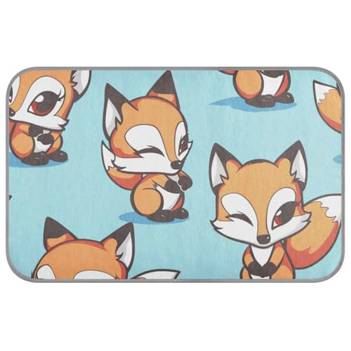 Cartoon Fox Sommer-Kühlkissen, selbstkühlende Katzenbetten für Indoor-Katzen für Kaninchen, Outdoor-Katzen, bequem, Esterilla-Refrescante para Perros M Cartoon Fox Sommer-Kühlkissen, selbstkühlende Katzenbetten für Indoor-Katzen für Kaninchen, Outdoor-Katzen, bequem, Esterilla-Refrescante para Perros M von Amooorous