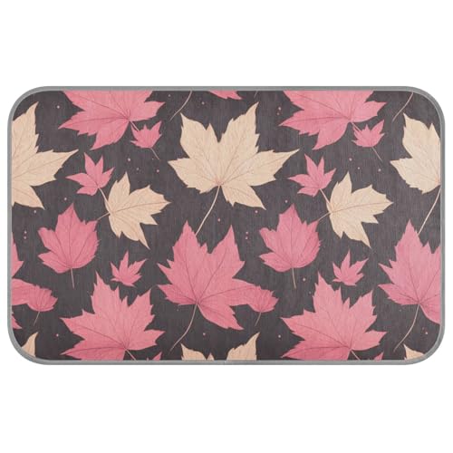 Kühlkissen, selbstkühlendes Hundebett, Herbst-Ahornblätter, für den Sommer, waschbar, für den Innenbereich, niedlicher Manta Fria para Perros, Größe M, Rosa und Weiß Kühlkissen, selbstkühlendes Hundebett, Herbst-Ahornblätter, für den Sommer, waschbar, für den Innenbereich, niedlicher Manta Fria para Perros, Größe M, Rosa und Weiß von Amooorous
