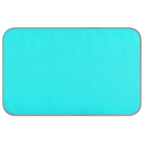 Kühlmatte für den Sommer, selbstkühlend, für Katzen, Outdoor, Katzen, bequem, für den Sommer, Cyan, Aquamarin, einfarbig Kühlmatte für den Sommer, selbstkühlend, für Katzen, Outdoor, Katzen, bequem, für den Sommer, Cyan, Aquamarin, einfarbig von Amooorous