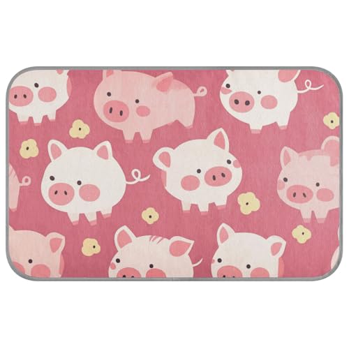 Niedliche, einfache Cartoon-Schweinchen, kühlende Sommerdecke für Hunde, selbstkühlende Hundedecken für große Hunde für Hunde, Indoor-Katzen, bequem, Größe M Niedliche, einfache Cartoon-Schweinchen, kühlende Sommerdecke für Hunde, selbstkühlende Hundedecken für große Hunde für Hunde, Indoor-Katzen, bequem, Größe M von Amooorous