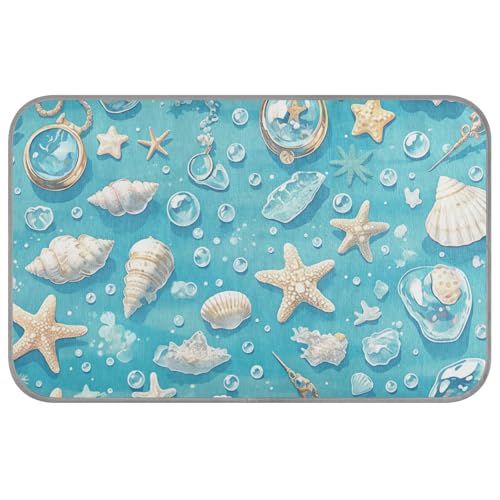 Summer Fresh Blue Shell Seestern Sommer Sommer Kühlendes Katzenbett für draußen für Haustiere Outdoor Katzen Cute Tapete Frio para Perros M Summer Fresh Blue Shell Seestern Sommer Sommer Kühlendes Katzenbett für draußen für Haustiere Outdoor Katzen Cute Tapete Frio para Perros M von Amooorous