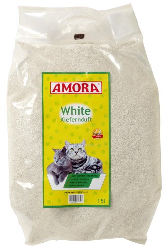 Amora 28334 White Compact mit Kiefernduft 15 Liter von Amora