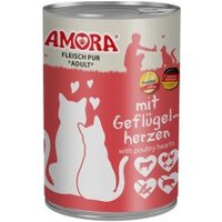 Amora Cat Fleisch Pur 6x400g Rind Amora Cat Fleisch Pur 6x400g Rind von Amora