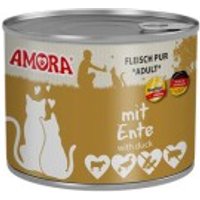 Amora Cat Pur 6x200g Ente Amora Cat Pur 6x200g Ente von Amora