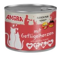 Amora Cat Pur 6x200g Geflügelherzen Amora Cat Pur 6x200g Geflügelherzen von Amora
