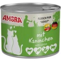 Amora Cat Pur 6x200g Kaninchen Amora Cat Pur 6x200g Kaninchen von Amora