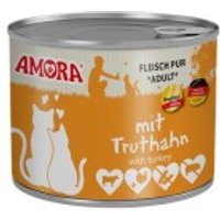 Amora Cat Pur 6x200g Truthahn Amora Cat Pur 6x200g Truthahn von Amora