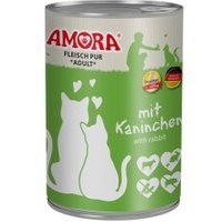 Amora Cat Pur 6x400g Kaninchen Amora Cat Pur 6x400g Kaninchen von Amora