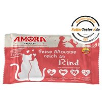Amora Cat feine Mousse 10x4x100g Rind Amora Cat feine Mousse 10x4x100g Rind von Amora