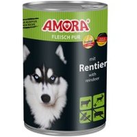 Amora Dog Pur 6x400g Rentier Amora Dog Pur 6x400g Rentier von Amora