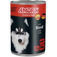 Amora Dog Pur 6x400g Rind Amora Dog Pur 6x400g Rind von Amora