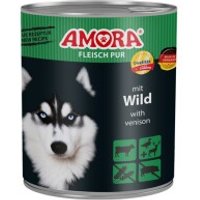 Amora Dog Pur 6x800g Edles Wild Amora Dog Pur 6x800g Edles Wild von Amora
