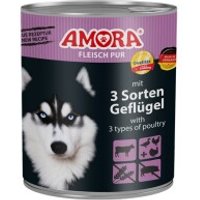 Amora Dog Pur 6x800g Geflügelauswahl Amora Dog Pur 6x800g Geflügelauswahl von Amora