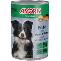 Amora Dog Sensitive 6x400g Ente Amora Dog Sensitive 6x400g Ente von Amora