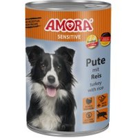 Amora Dog Sensitive 6x400g Pute Amora Dog Sensitive 6x400g Pute von Amora