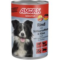 Amora Dog Sensitive 6x400g Rind Amora Dog Sensitive 6x400g Rind von Amora