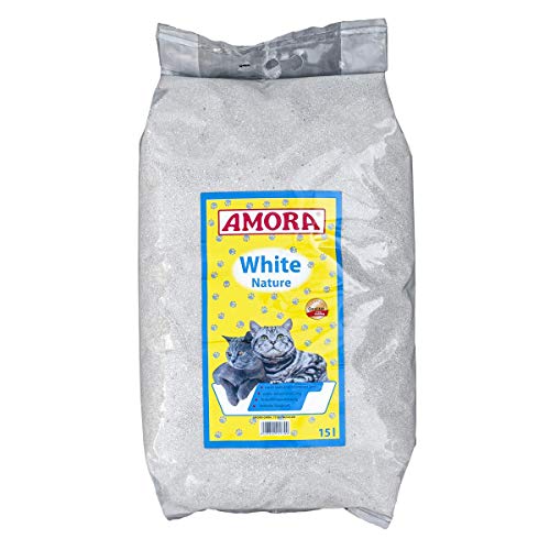 Amora Katzenstreu White Compact Nature 15l Amora Katzenstreu White Compact Nature 15l von Golden Grey