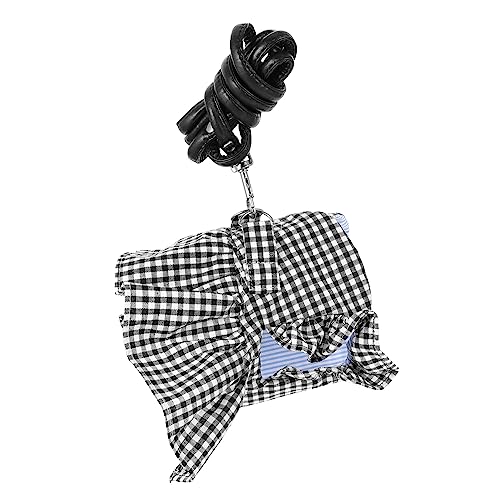 Amosfun Handgefertigte Meerschweinchen-Kleidung Stilvolles Kleid Für Haustiere Bequeme Leine Seil Einfach Zu Verbinden 2 Stück von Amosfun