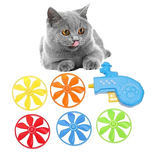 Amosfun 1 Satz Scheibenübungsspielzeug Für Haustiere Spielzeug Zum Fangen Von Haustieren Lernspielzeug Lustiges Spielzeug Zum Necken Von Hunden Katze Holen Spielzeuge Puzzle Kind Kätzchen von Amosfun