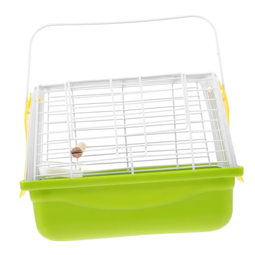 Amosfun 1satz Tragbarer Vogelkäfig Für Papageien Transportkäfig Mit Griff Für Wellensittiche Nymphensittiche Und Kleine Vögel Reisekäfig-lösung Für Ausflüge Und Amosfun 1satz Tragbarer Vogelkäfig Für Papageien Transportkäfig Mit Griff Für Wellensittiche Nymphensittiche Und Kleine Vögel Reisekäfig-lösung Für Ausflüge Und von Amosfun