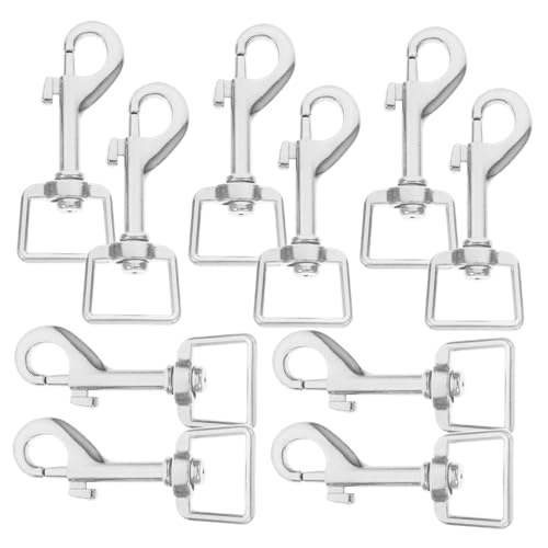 Amosfun 10stücke Karabinerhaken Für Hundeleine Metall Drehkarabinerhaken Leinenclip Hundeleinenhaken Hardware Zum Verbinden Halsbändern Haustiergeschirren Schlüsselanhängern Amosfun 10stücke Karabinerhaken Für Hundeleine Metall Drehkarabinerhaken Leinenclip Hundeleinenhaken Hardware Zum Verbinden Halsbändern Haustiergeschirren Schlüsselanhängern von Amosfun