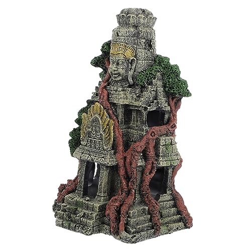 Amosfun 1Stk Aquariendekoration Badekäfig für Katzen Aquariumzubehör Fisch Tank Buddha Statue Ornament Aquarium-Harz-Tempel Aquarienverzierung Reptil schmücken Kunsthandwerk Dekorationen Amosfun 1Stk Aquariendekoration Badekäfig für Katzen Aquariumzubehör Fisch Tank Buddha Statue Ornament Aquarium-Harz-Tempel Aquarienverzierung Reptil schmücken Kunsthandwerk Dekorationen von Amosfun