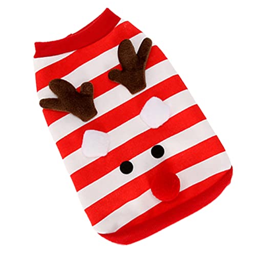 Amosfun Lustiger Weihnachtspullover für Hunde Entzückende Haustierweste Aus Warmem Material Amosfun Lustiger Weihnachtspullover für Hunde Entzückende Haustierweste Aus Warmem Material von Amosfun