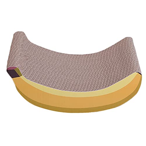 Amosfun 1stk Banana Corrugated Cat Kratzbaum Gebogener Katzenkratzer Katzenkratzbett Katzenkratzkarton Katzenkratzer An Der Wand Gewellter Katzenkratzer Teppich Banane Katze Kratzt Amosfun 1stk Banana Corrugated Cat Kratzbaum Gebogener Katzenkratzer Katzenkratzbett Katzenkratzkarton Katzenkratzer An Der Wand Gewellter Katzenkratzer Teppich Banane Katze Kratzt von Amosfun