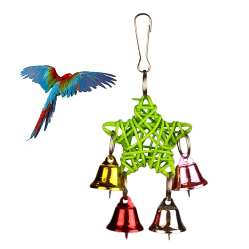 Amosfun 1stk Blockvogelspielzeug Sternverzierung Spielzeug Für Vögel Und Papageien Vogel Leckerli Spielzeug Weihnachtsglocken Vögel Schaukeln Spielzeug Weihnachtsspielzeug Anhänger Kauen Amosfun 1stk Blockvogelspielzeug Sternverzierung Spielzeug Für Vögel Und Papageien Vogel Leckerli Spielzeug Weihnachtsglocken Vögel Schaukeln Spielzeug Weihnachtsspielzeug Anhänger Kauen von Amosfun